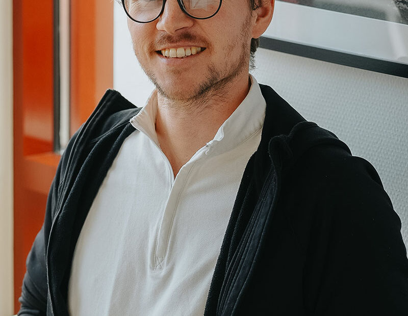 Oscar Niklasson, nätplanerare och projektör på Dala Energi